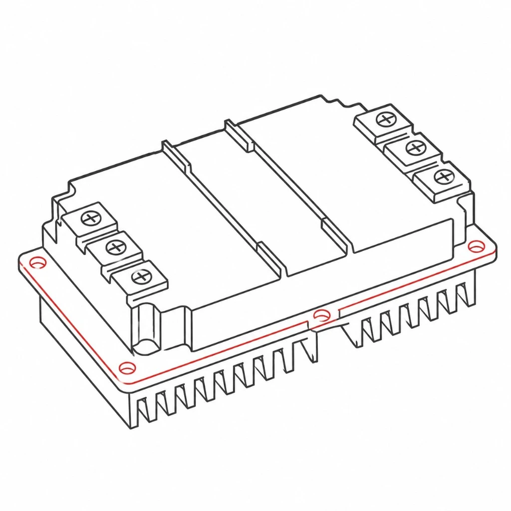 Модуль IGBT в частотном преобразователе